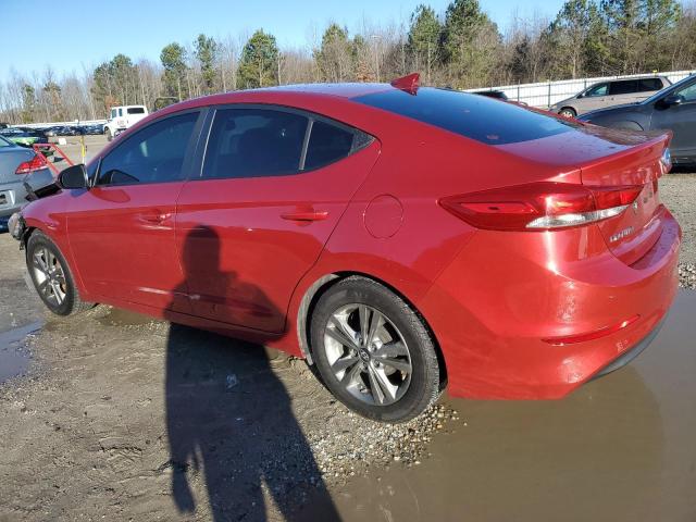 5NPD84LF5HH143901 - 2017 HYUNDAI ELANTRA SE RED photo 2