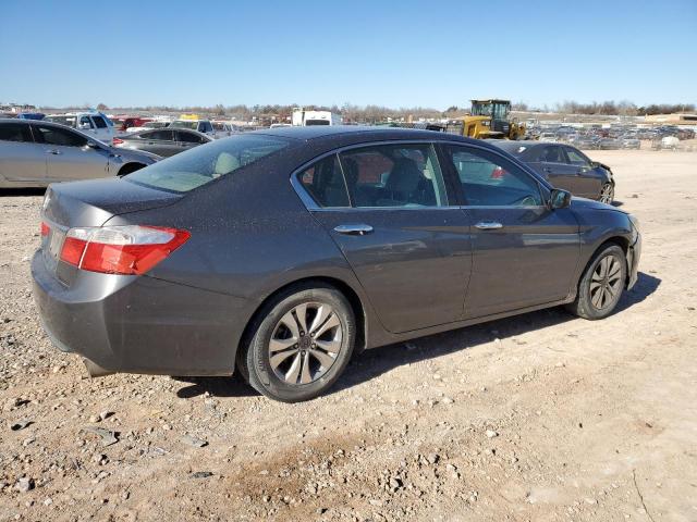 1HGCR2F36EA024533 - 2014 HONDA ACCORD LX GRAY photo 3