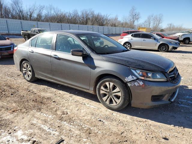 1HGCR2F36EA024533 - 2014 HONDA ACCORD LX GRAY photo 4