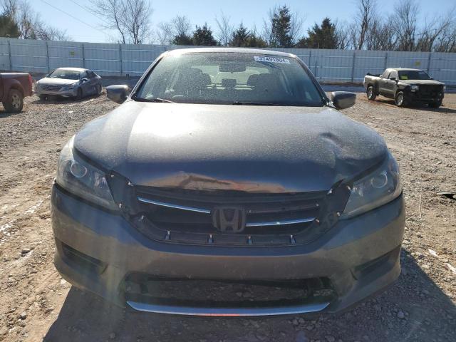 1HGCR2F36EA024533 - 2014 HONDA ACCORD LX GRAY photo 5