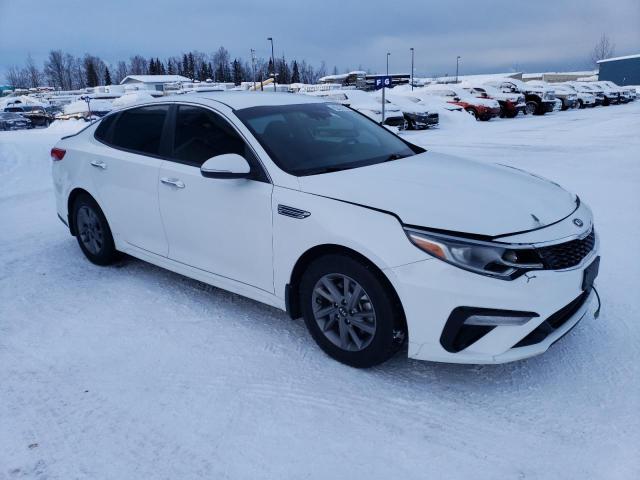 5XXGT4L37LG396529 - 2020 KIA OPTIMA LX WHITE photo 4