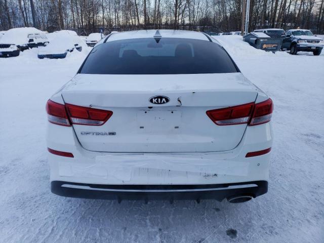 5XXGT4L37LG396529 - 2020 KIA OPTIMA LX WHITE photo 6