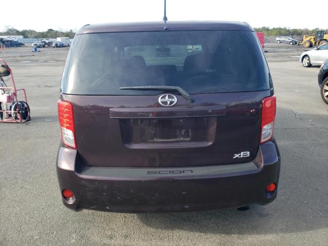 JTLZE4FE1B1128302 - 2011 TOYOTA SCION XB BURGUNDY photo 6