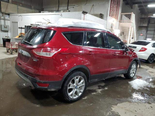 1FMCU9JX4EUA90721 - 2014 FORD ESCAPE TITANIUM MAROON photo 3