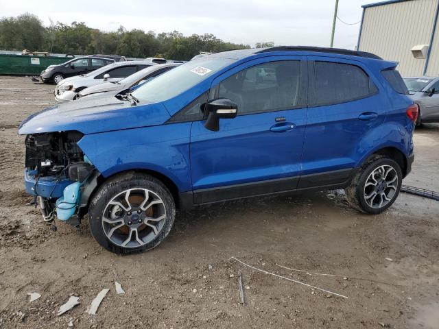 MAJ6S3JL2KC255285 - 2019 FORD ECOSPORT SES BLUE photo 1