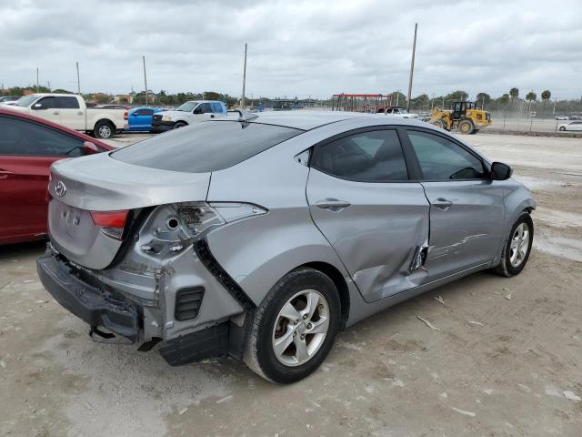 5NPDH4AEXFH567971 - 2015 HYUNDAI ELANTRA SE SILVER photo 3