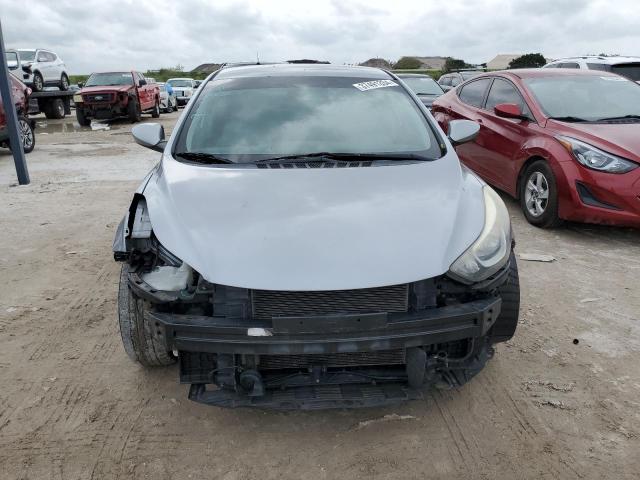 5NPDH4AEXFH567971 - 2015 HYUNDAI ELANTRA SE SILVER photo 5