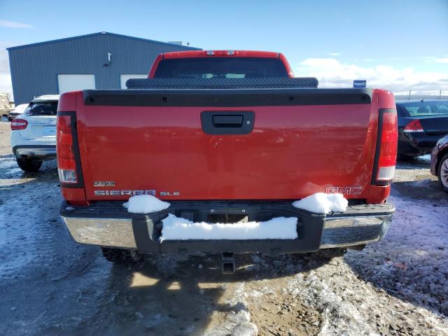 1GTR2VE37BZ438451 - 2011 GMC SIERRA K15 RED photo 6