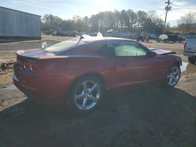 2G1FB1E33D9123552 - 2013 CHEVROLET CAMARO LT RED photo 3