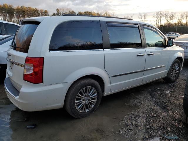 2C4RC1CG2DR535436 - 2013 CHRYSLER TOWN & COU TOURING L WHITE photo 3