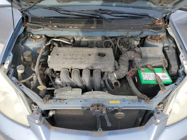 2T1KR32E25C408151 - 2005 TOYOTA COROLLA MA XR BLUE photo 11
