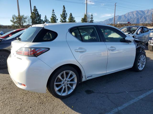 JTHKD5BH1C2047624 - 2012 LEXUS CT 200 WHITE photo 3