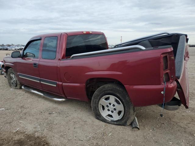 1GCEC19V77Z186837 - 2007 CHEVROLET SILVERADO C1500 CLASSIC MAROON photo 2