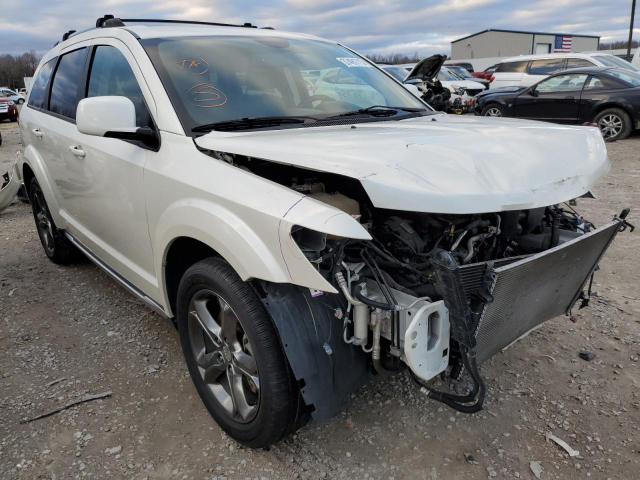 3C4PDCGG2FT606161 - 2015 DODGE JOURNEY CROSSROAD WHITE photo 4