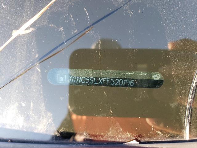 1G11C5SLXFF320196 - 2015 CHEVROLET MALIBU 1LT 勃艮第红 照片 12