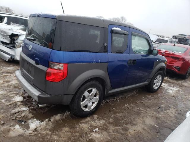 5J6YH28625L009945 - 2005 HONDA ELEMENT EX BLUE photo 3