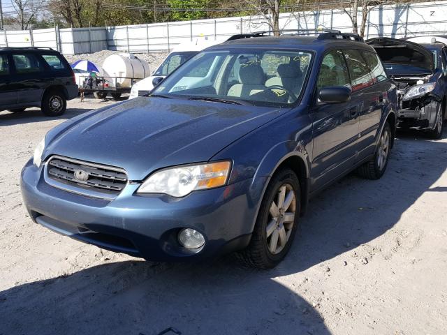 4S4BP61C667339907 - 2006 SUBARU LEGACY OUTBACK 2.5I  photo 2