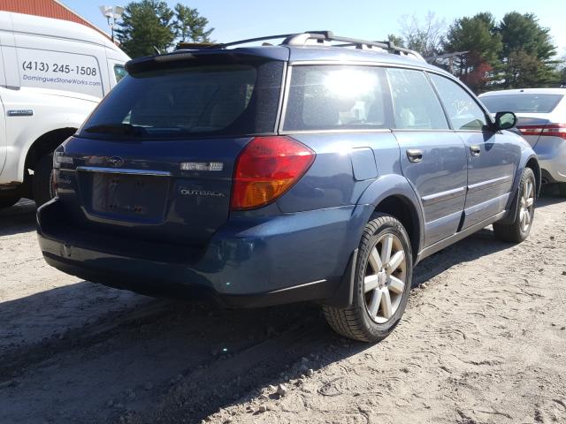 4S4BP61C667339907 - 2006 SUBARU LEGACY OUTBACK 2.5I  photo 4