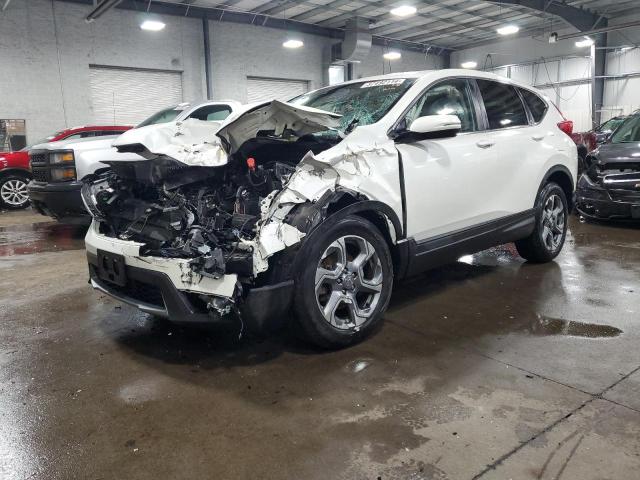 2HKRW2H52JH612027 - 2018 HONDA CR-V EX WHITE photo 1