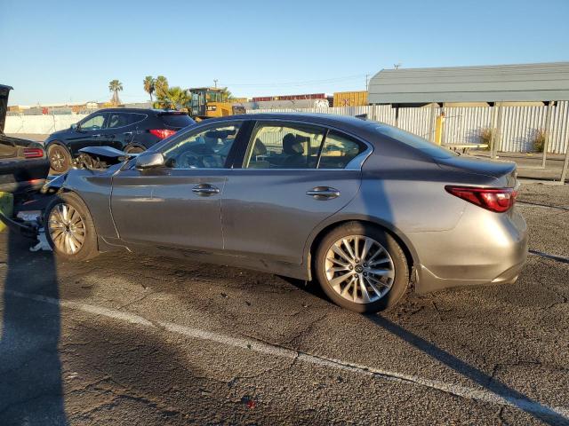 JN1EV7BP6MM704828 - 2021 INFINITI Q50 LUXE GRAY photo 2