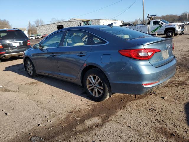 5NPE24AF3GH333266 - 2016 HYUNDAI SONATA SE BLUE photo 2