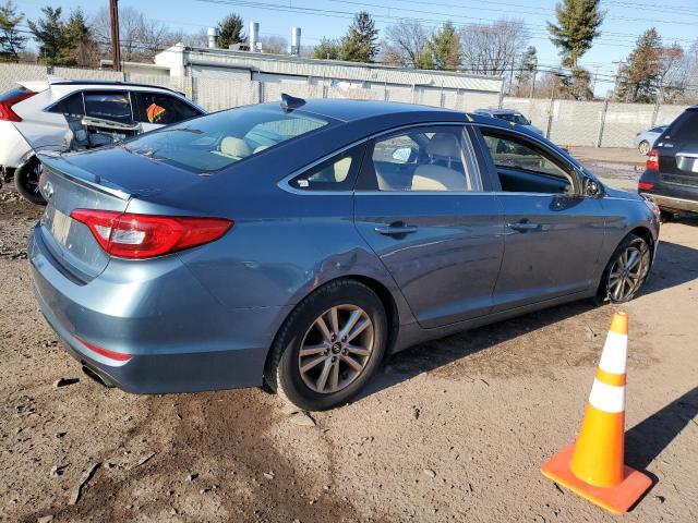 5NPE24AF3GH333266 - 2016 HYUNDAI SONATA SE BLUE photo 3