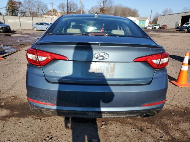 5NPE24AF3GH333266 - 2016 HYUNDAI SONATA SE BLUE photo 6