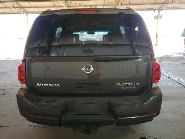 5N1AA0NEXDN600003 - 2013 NISSAN ARMADA PLATINUM GRAY photo 6