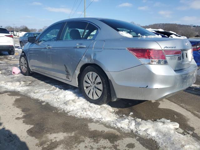 1HGCP2F30CA234483 - 2012 HONDA ACCORD LX SILVER photo 2