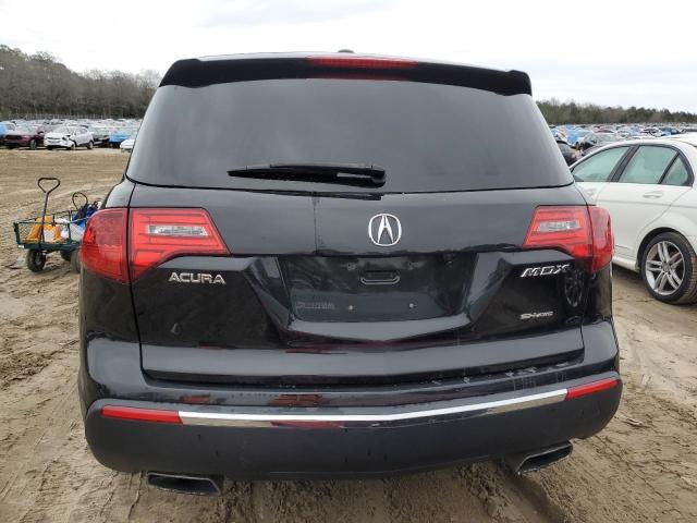 2HNYD2H2XBH531479 - 2011 ACURA MDX BLACK photo 6