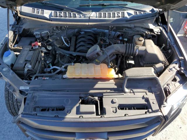 1FTEW1EF3HKC42336 - 2017 FORD F150 SUPER GRAY photo 11