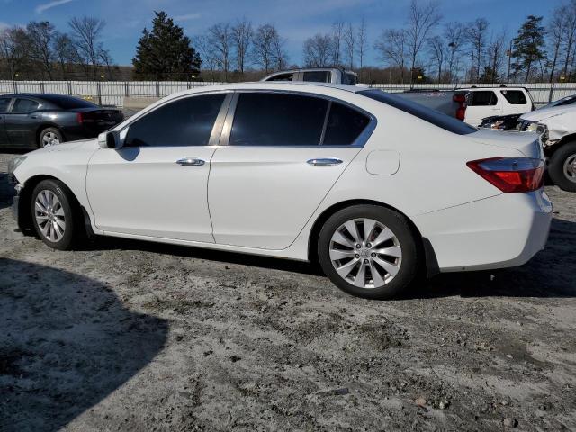 1HGCR2F88DA077762 - 2013 HONDA ACCORD EXL WHITE photo 2