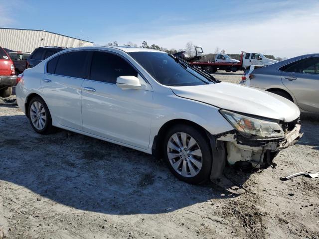 1HGCR2F88DA077762 - 2013 HONDA ACCORD EXL WHITE photo 4