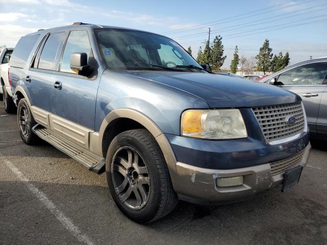 1FMPU17L03LB63870 - 2003 FORD EXPEDITION EDDIE BAUER BLUE photo 4