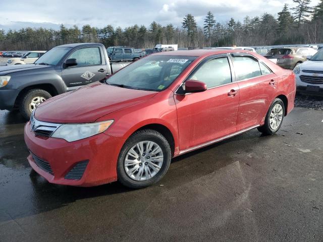 4T4BF1FK5ER396286 - 2014 TOYOTA CAMRY L RED photo 1