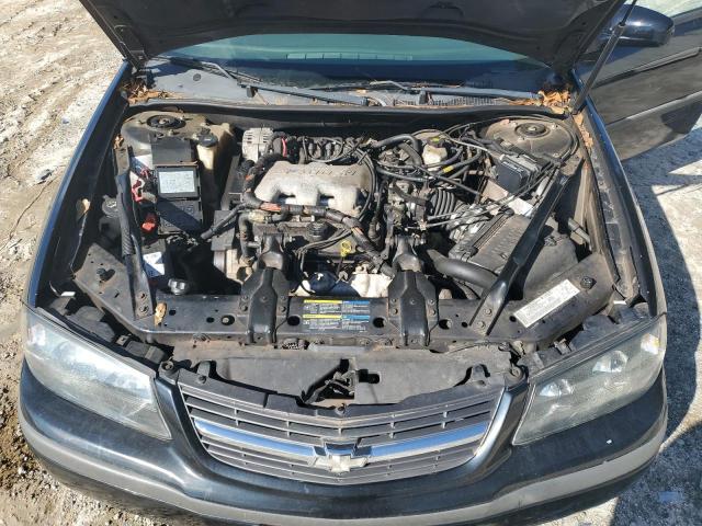 2G1WF52E159380809 - 2005 CHEVROLET IMPALA BLACK photo 11