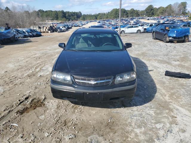 2G1WF52E159380809 - 2005 CHEVROLET IMPALA BLACK photo 5