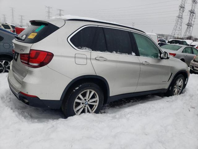 5UXKR0C53F0K55254 - 2015 BMW X5 XDRIVE35I SILVER photo 3