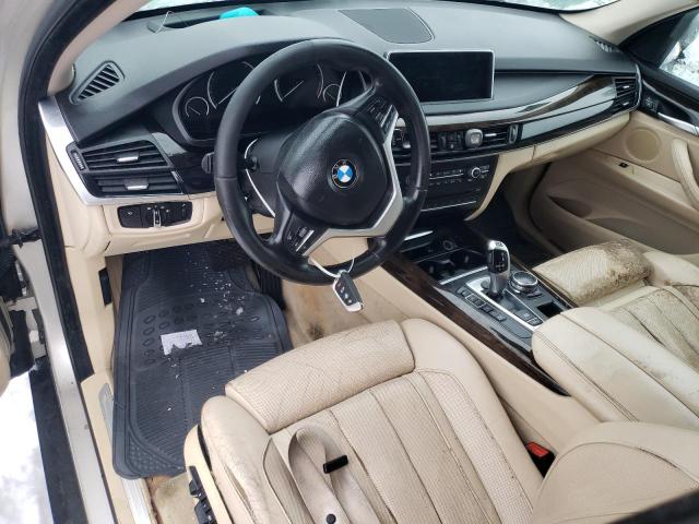 5UXKR0C53F0K55254 - 2015 BMW X5 XDRIVE35I SILVER photo 8