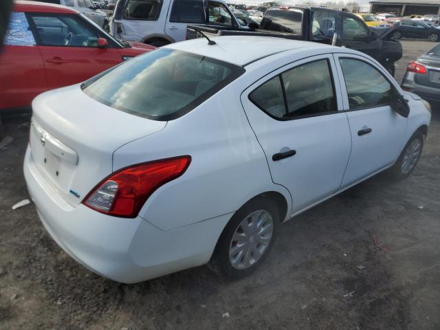 3N1CN7AP6CL865715 - 2012 NISSAN VERSA S WHITE photo 3