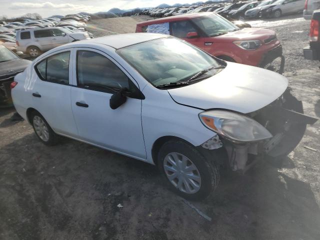 3N1CN7AP6CL865715 - 2012 NISSAN VERSA S WHITE photo 4