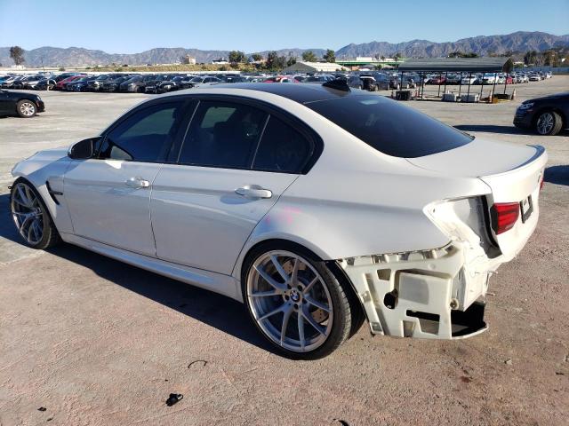 WBS8M9C56H5G83559 - 2017 BMW M3 WHITE photo 2