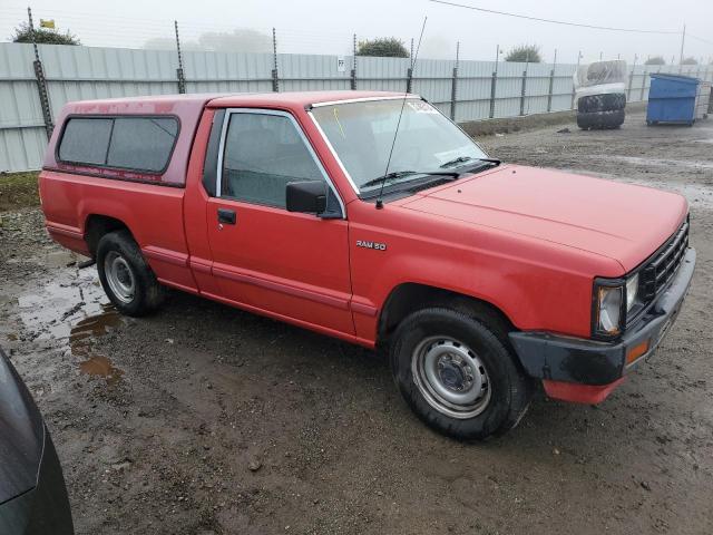 JB7FL24W3MP012300 - 1991 DODGE RAM 50 RED photo 4