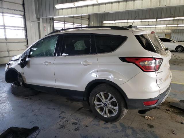 1FMCU0GD7JUB39638 - 2018 FORD ESCAPE SE WHITE photo 2