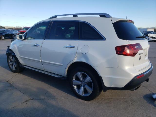 2HNYD2H25CH530404 - 2012 ACURA MDX WHITE photo 2