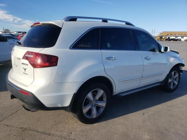 2HNYD2H25CH530404 - 2012 ACURA MDX WHITE photo 3