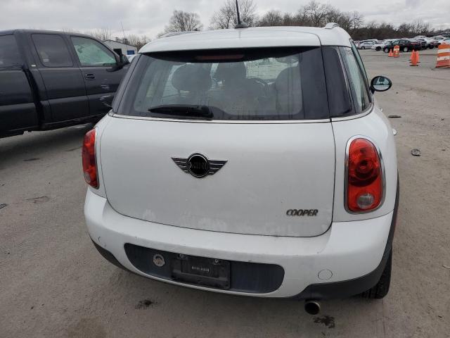 WMWZB3C52CWM06595 - 2012 MINI COOPER COUNTRYMAN WHITE photo 6