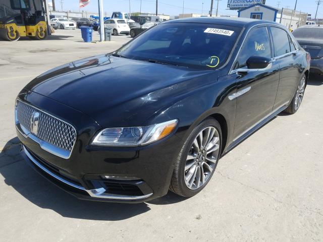 1LN6L9RP4J5616631 - 2018 LINCOLN CONTINENTAL RESERVE  photo 2