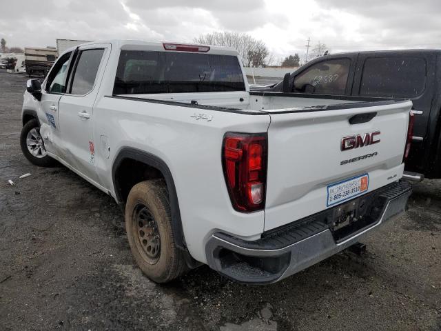 1GTU9BET5MZ217194 - 2021 GMC SIERRA K1500 SLE WHITE photo 3