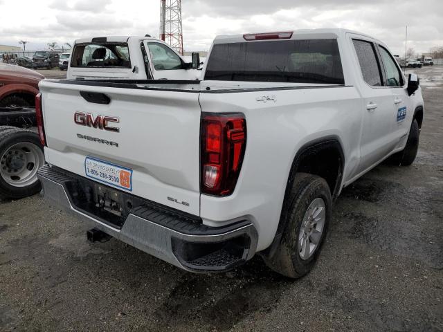 1GTU9BET5MZ217194 - 2021 GMC SIERRA K1500 SLE WHITE photo 4